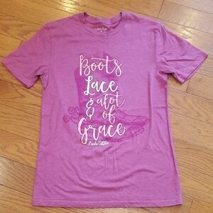 Luxcom Purple Short Sleeve Tee